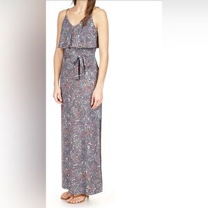 MICHAEL Michael Kors
Women's Paisley Chain Strap Maxi Dress